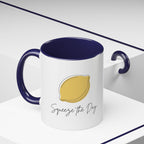 Squeeze the Day Lemon Coffee Mug