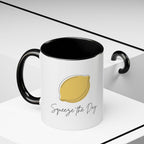 Squeeze the Day Lemon Coffee Mug