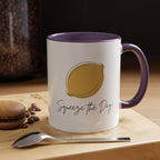 Squeeze the Day Lemon Coffee Mug