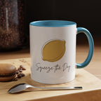 Squeeze the Day Lemon Coffee Mug