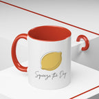 Squeeze the Day Lemon Coffee Mug