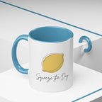Squeeze the Day Lemon Coffee Mug