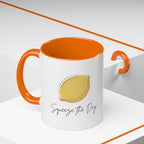 Squeeze the Day Lemon Coffee Mug