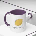 Squeeze the Day Lemon Coffee Mug