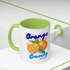 Orange Craving Accent Coffee Mug