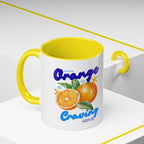 Orange Craving Accent Coffee Mug
