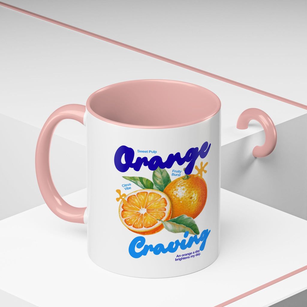 Orange Craving Accent Coffee Mug