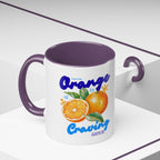 Orange Craving Accent Coffee Mug