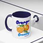 Orange Craving Accent Coffee Mug