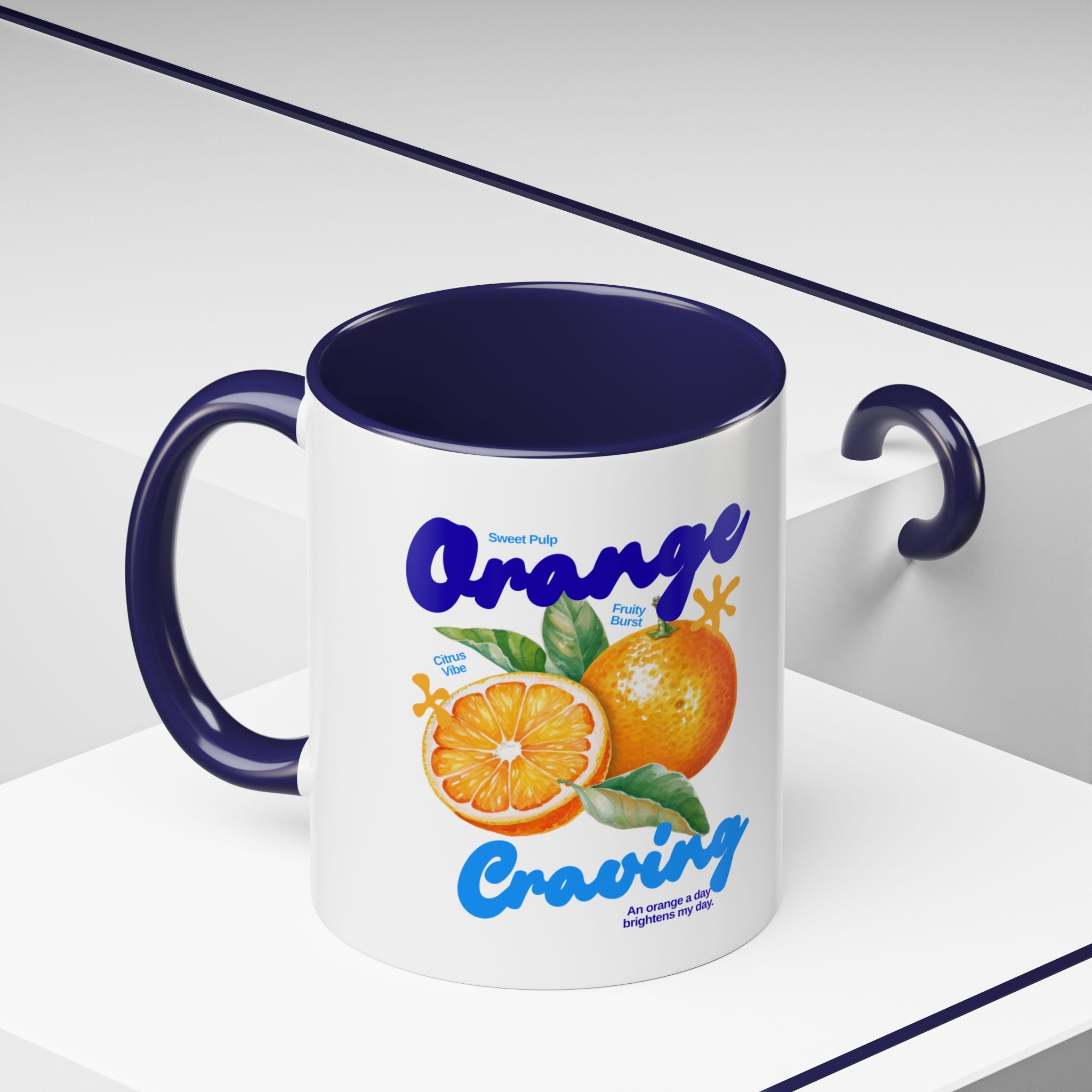 Orange Craving Accent Coffee Mug