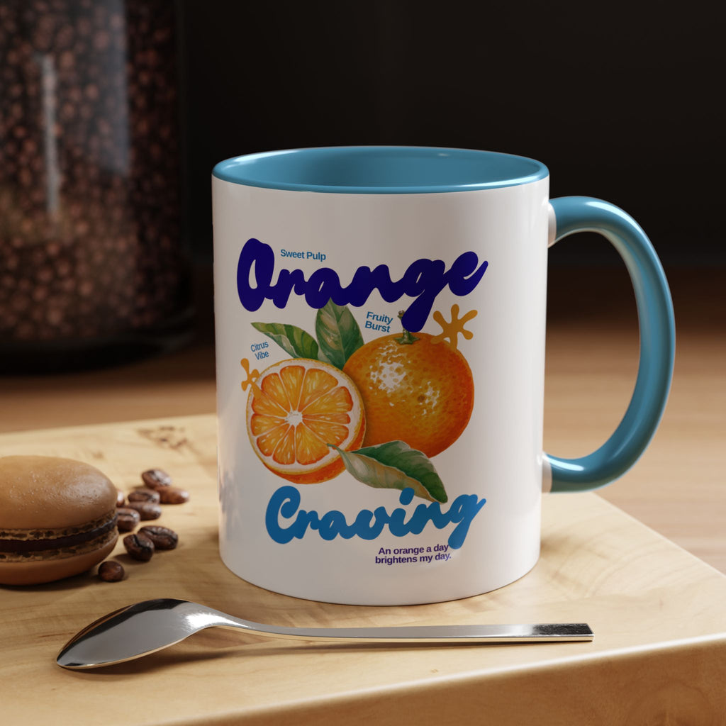 Orange Craving Accent Coffee Mug