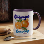 Orange Craving Accent Coffee Mug
