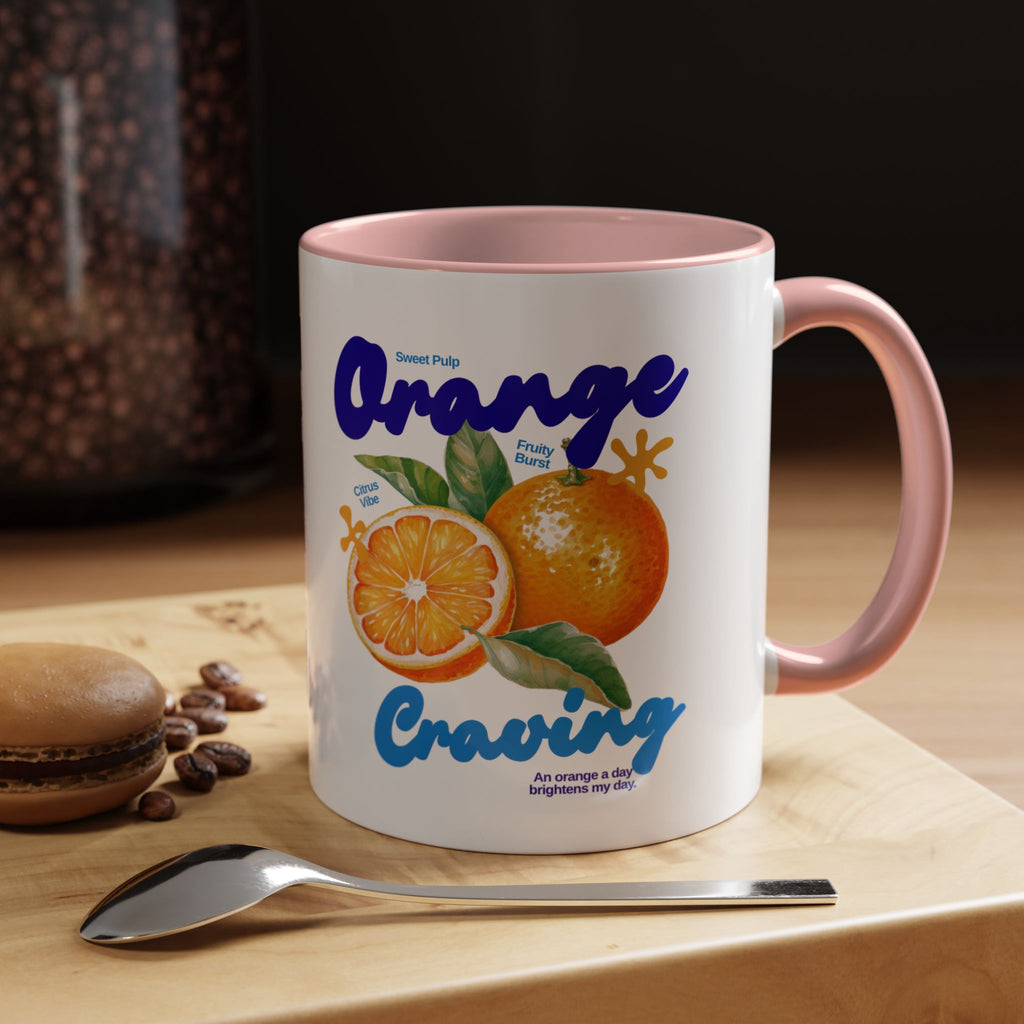 Orange Craving Accent Coffee Mug