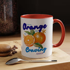 Orange Craving Accent Coffee Mug