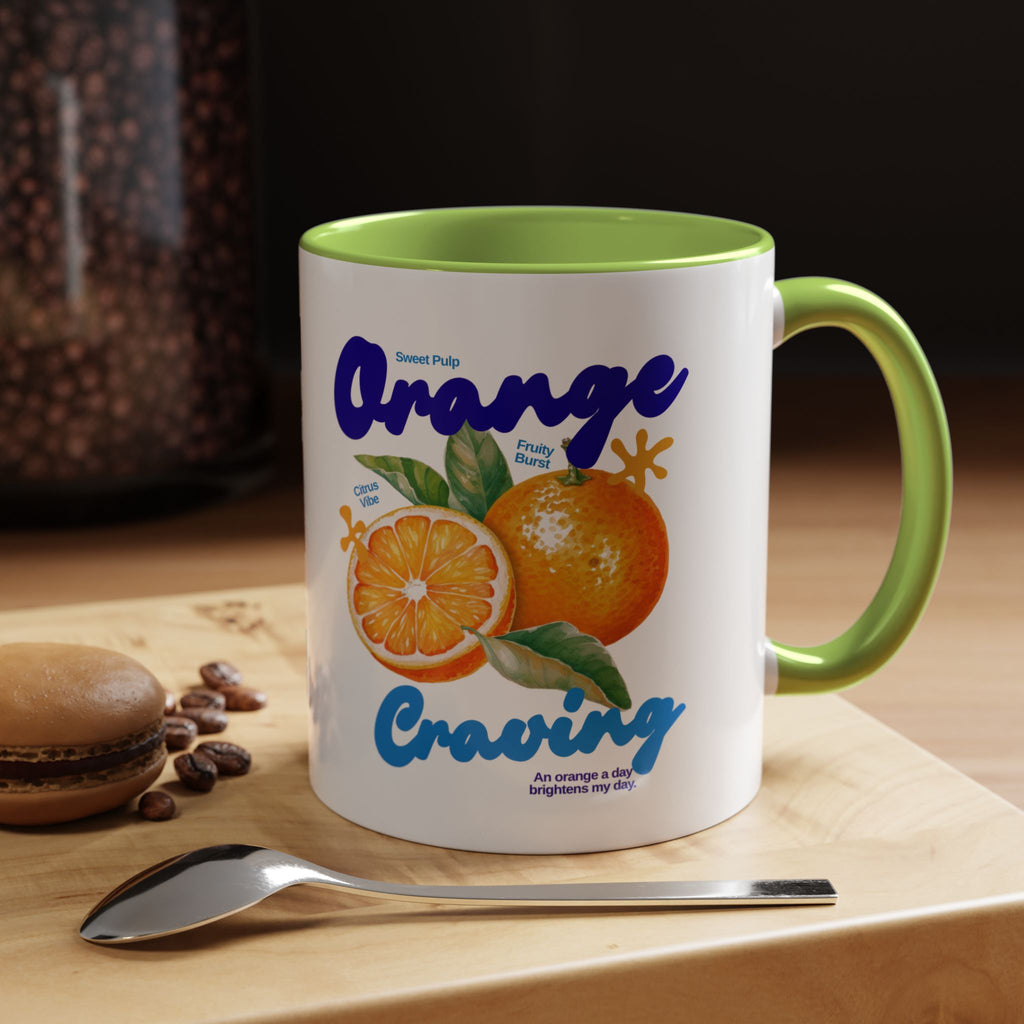Orange Craving Accent Coffee Mug