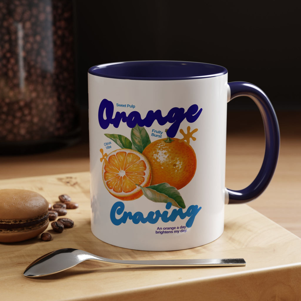 Orange Craving Accent Coffee Mug