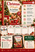 Christmas Magic Planner | Christmas Organiser & Holiday Planner