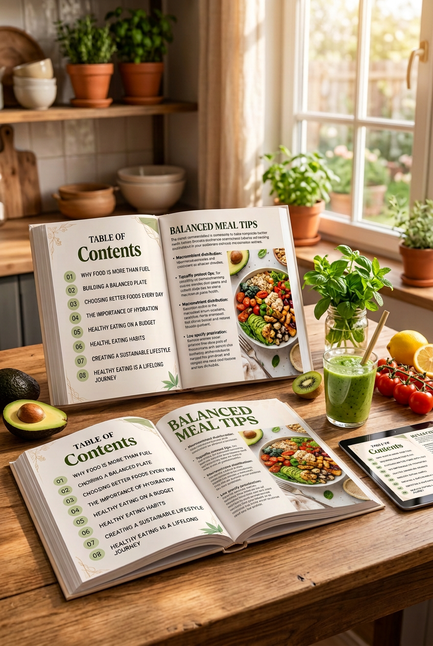 Healthy Eating eBook | Balanced Meals & Nutrition Guide
