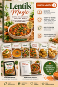 Lentils Magic eBook: 50 Easy Vegetarian Lentil Recipes