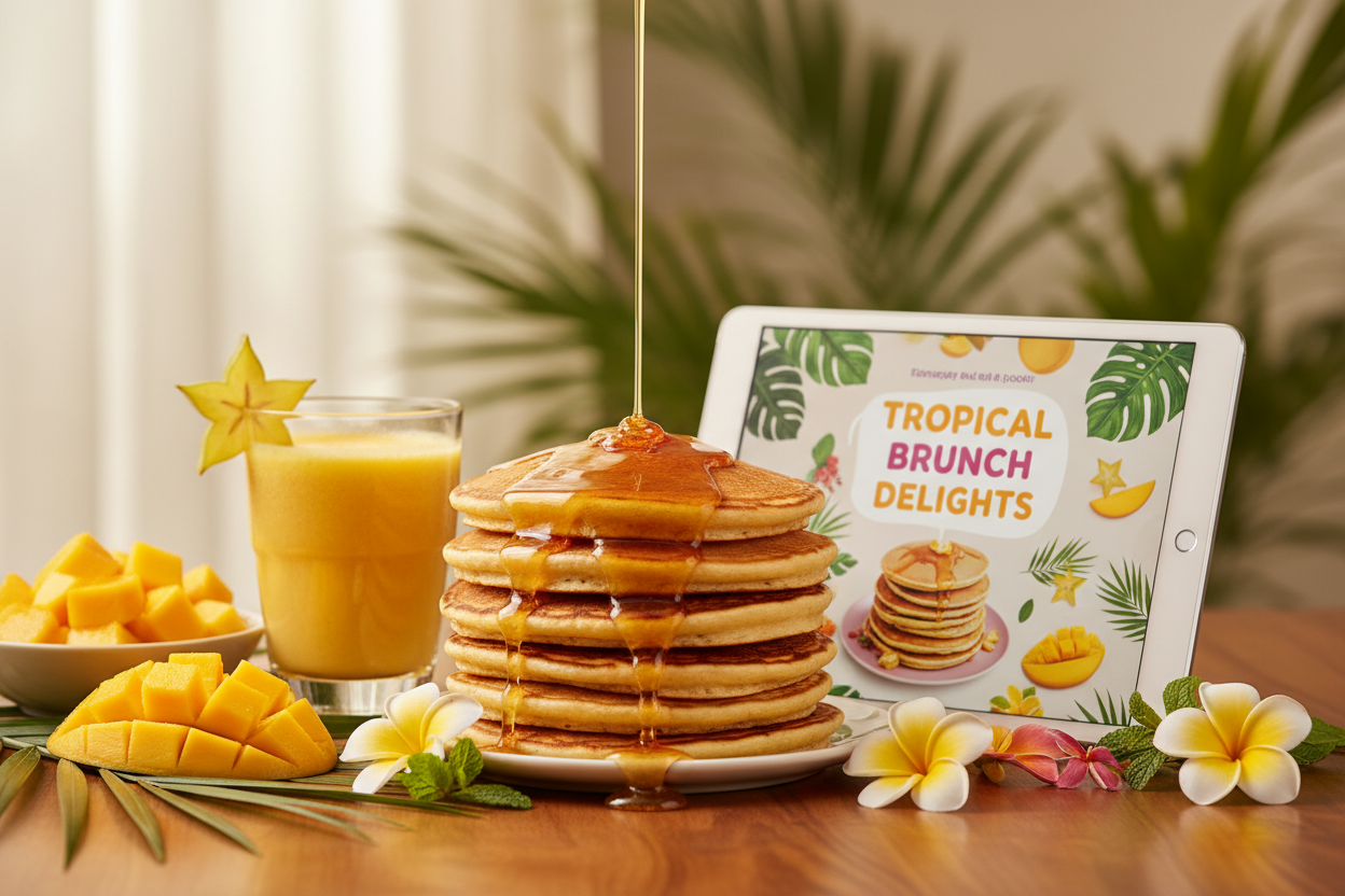 Simple Mango Recipes Cookbook | Easy Quick Meals, Smoothies, Desserts & Healthy Recipes for Busy Days Digital Download