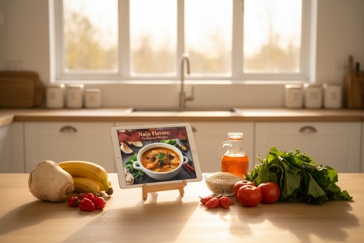 Cook With Doyin Cookbook | Easy Nigerian Recipes, Meal Plan & Quick Family Meals