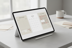 Productivity Planner Printable | Weekly Monthly Yearly Planner, Daily Routine Planner, Goal Setting, Minimalist Digital Planner, Instant Download