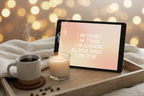 Self Confidence Planner Printable | Self Love, Affirmations, Gratitude Journal, Daily Reflection, Self Care Planner, Mindset Growth Digital Download